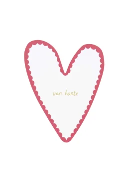 ZUSSS ansichtkaart hartje van harte* Kaartjes