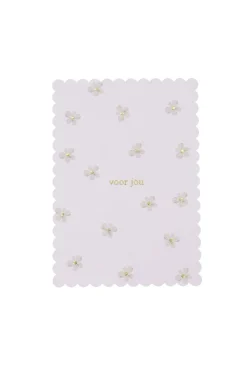 ZUSSS ansichtkaart voor jou bloemen* Kaartjes