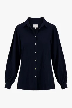 ZUSSS blouse in crinkle stof* Tops