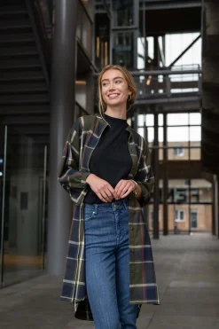 ZUSSS blousejurk met ruit* Jurkjes & Rokken