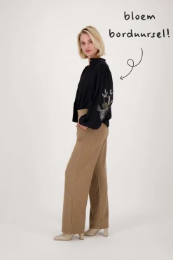 ZUSSS blouse met borduur* Tops