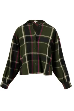 ZUSSS blouse met ruit* Tops
