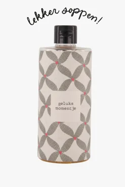 ZUSSS bodywash 500ml geluksmomentje antracietgrijs/roze rood* Verzorgingsproducten