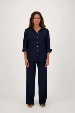 ZUSSS broek van crinkle stof* Broeken & Jeans