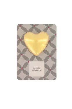 ZUSSS bruisbal hartje op kaart geluksmomentje antracietgrijs/roze* Verzorgingsproducten