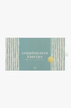 ZUSSS 10 complimentenkaartjes in doosje color* Versiering & Inpakken