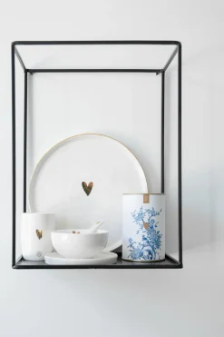 ZUSSS dinerbord hartje wit* Servies