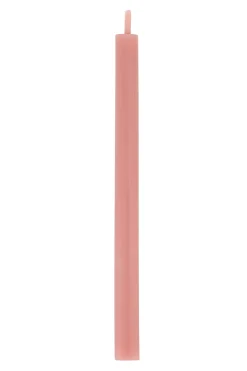 ZUSSS doosje met 10 smalle kaarsjes 17cm roze rood* Kaarsen