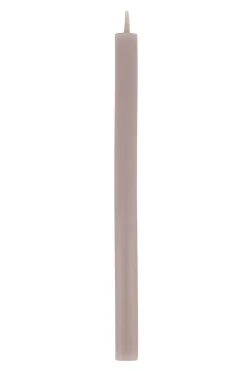 ZUSSS doosje met 10 smalle kaarsjes 17cm warm grijs* Kaarsen