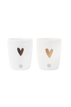 ZUSSS espressomokje goud hartje* Servies