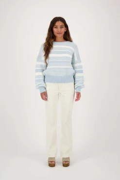 ZUSSS flared corduroy broek* Broeken & Jeans