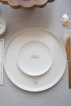 ZUSSS gebaksbordje tijd voor gezelligheid* Servies
