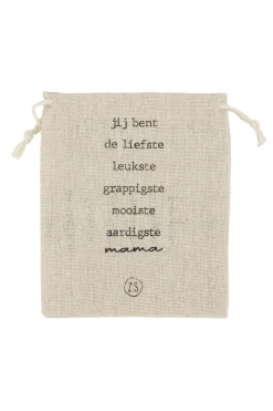 ZUSSS geurkaars in katoenen zakje mama* Geurkaarsen
