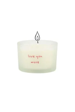 ZUSSS geurkaars in wikkel love you more* Geurkaarsen