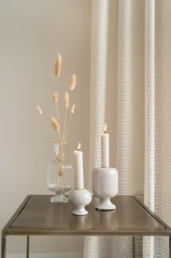 ZUSSS glazen ribbelvaasje M helder* Vazen & Potten