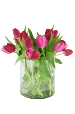 ZUSSS glazen vaas ø19cm* Vazen & Potten