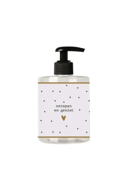 ZUSSS handzeep 500ml ontspan en geniet antracietgrijs/off white* Verzorgingsproducten