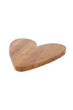 ZUSSS houten borrelplank hartje* Keukenaccessoires
