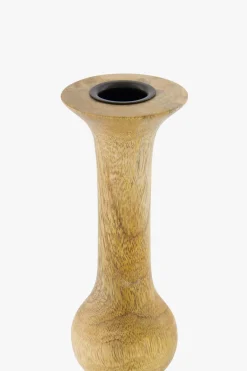 ZUSSS houten kandelaar L* Kaarsen|Kaarsenhouders