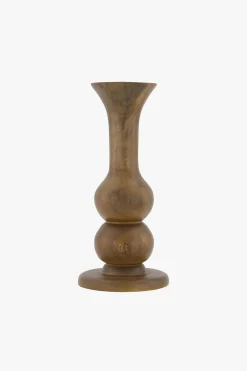 ZUSSS houten kandelaar M* Kaarsen|Kaarsenhouders