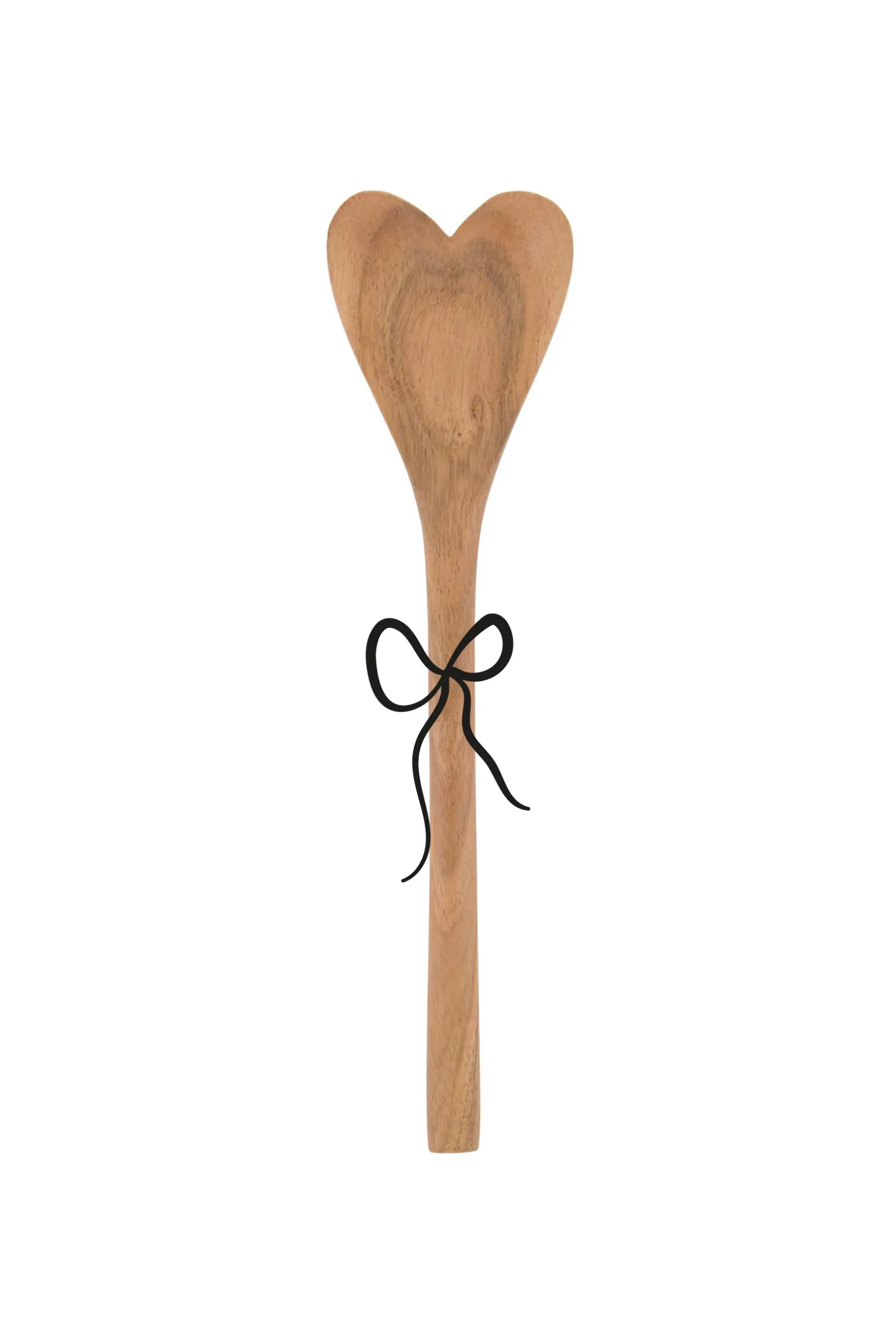 ZUSSS houten lepel hartje* Keukenaccessoires