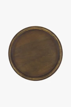 ZUSSS houten stylingbord 40 cm /goud* Overige Woonaccessoires
