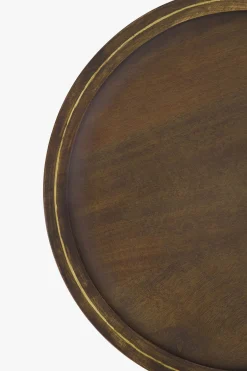 ZUSSS houten stylingbord 30 cm /goud* Overige Woonaccessoires