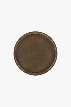 ZUSSS houten stylingbord 30 cm /goud* Overige Woonaccessoires