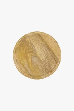 ZUSSS houten stylingbord 30 cm / goud* Overige Woonaccessoires