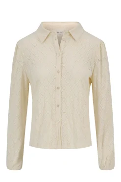 ZUSSS kanten blouse* Tops