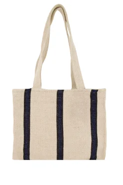 ZUSSS katoenen tas met streep* Schoudertassen & Handtassen