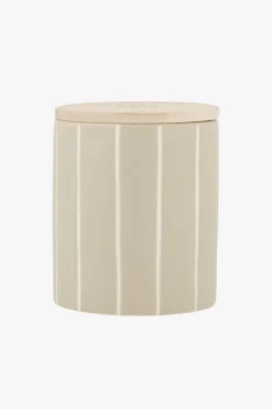 ZUSSS keramieken geurkaars met houten deksel veel liefs* Geurkaarsen