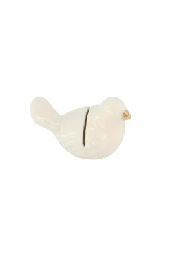 ZUSSS keramieken kaartenhouder vogel* Overige Woonaccessoires