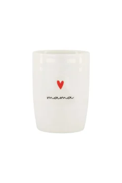 ZUSSS koffiemok rood hartje mama* Servies