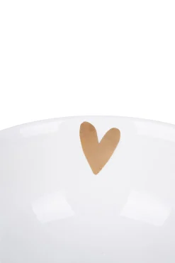 ZUSSS kom hartje wit* Servies