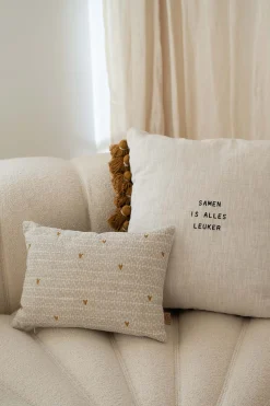 ZUSSS kussen samen is alles leuker hartjes 35x25cm* Kussens