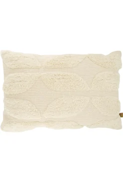 ZUSSS kussen tufted patroon 60x40cm off white* Kussens