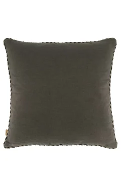 ZUSSS kussen velvet colibri borduur 45x45cm* Kussens