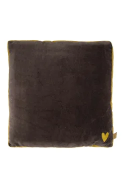 ZUSSS kussen velvet met brede rand 45x45cm* Kussens