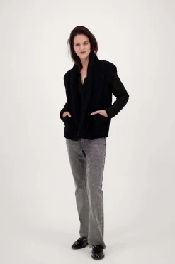 ZUSSS lang teddy gilet met zakken* Vesten