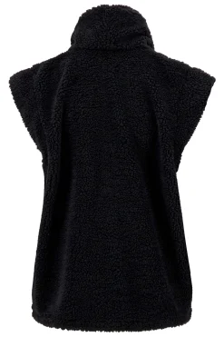 ZUSSS lang teddy gilet met zakken* Vesten