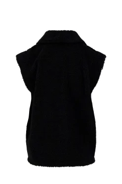ZUSSS lang teddy gilet met zakken* Vesten