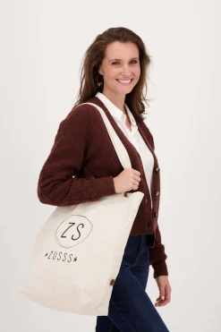 ZUSSS limited katoenen tas* Schoudertassen & Handtassen