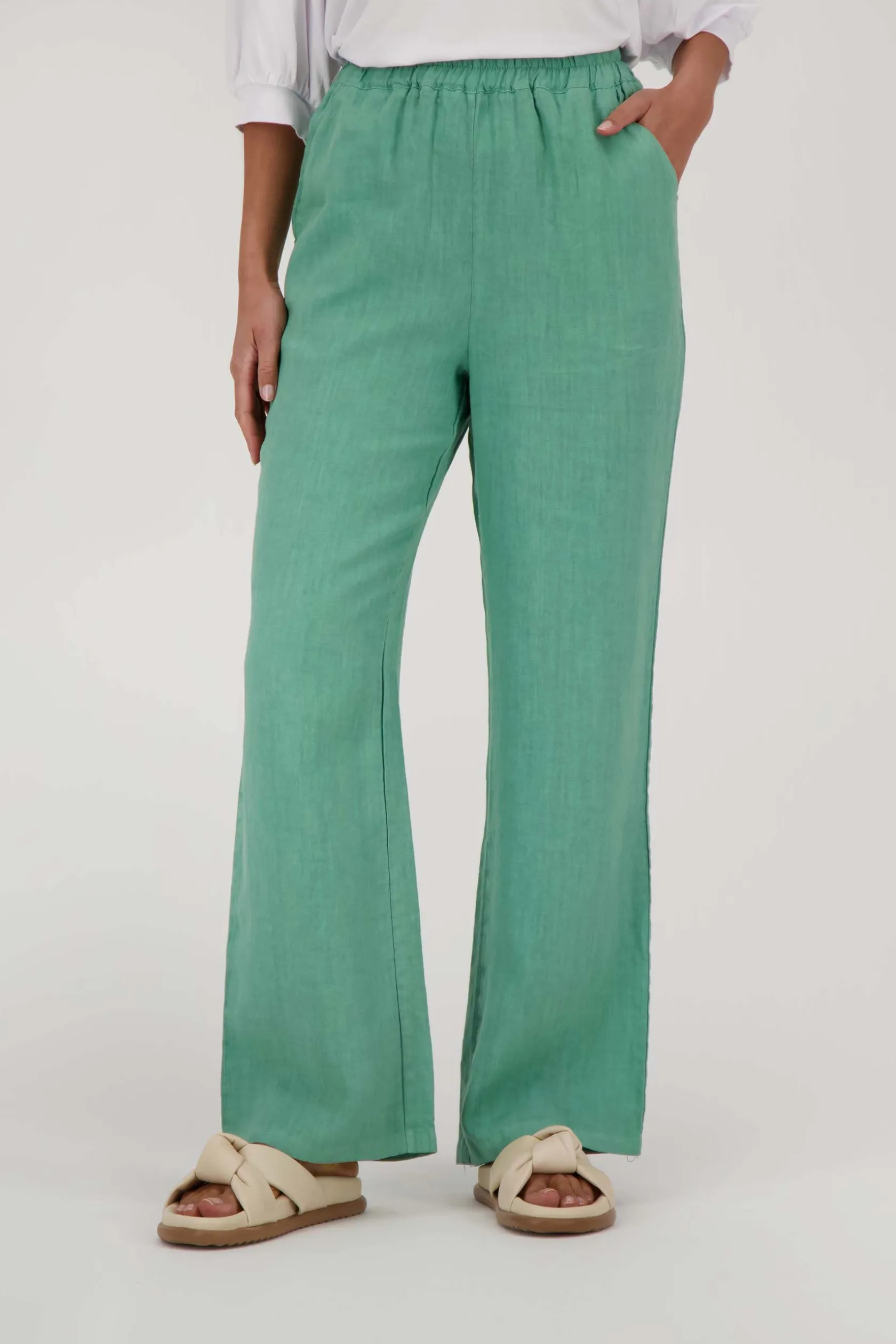 ZUSSS linnen broek* Broeken & Jeans