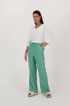ZUSSS linnen broek* Broeken & Jeans