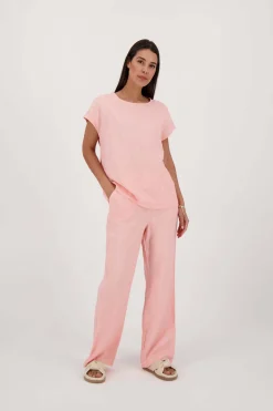 ZUSSS linnen broek* Broeken & Jeans