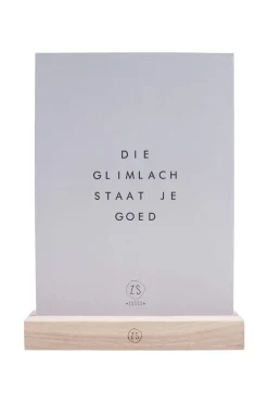 ZUSSS logoposter die glimlach staat je goed* Posters
