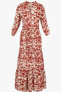 ZUSSS maxi jurk ornamentprint* Jurkjes & Rokken