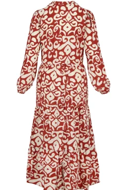 ZUSSS maxi jurk ornamentprint* Jurkjes & Rokken