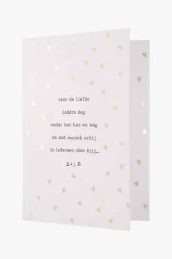 ZUSSS muziekkaart vier de liefde* Kaartjes